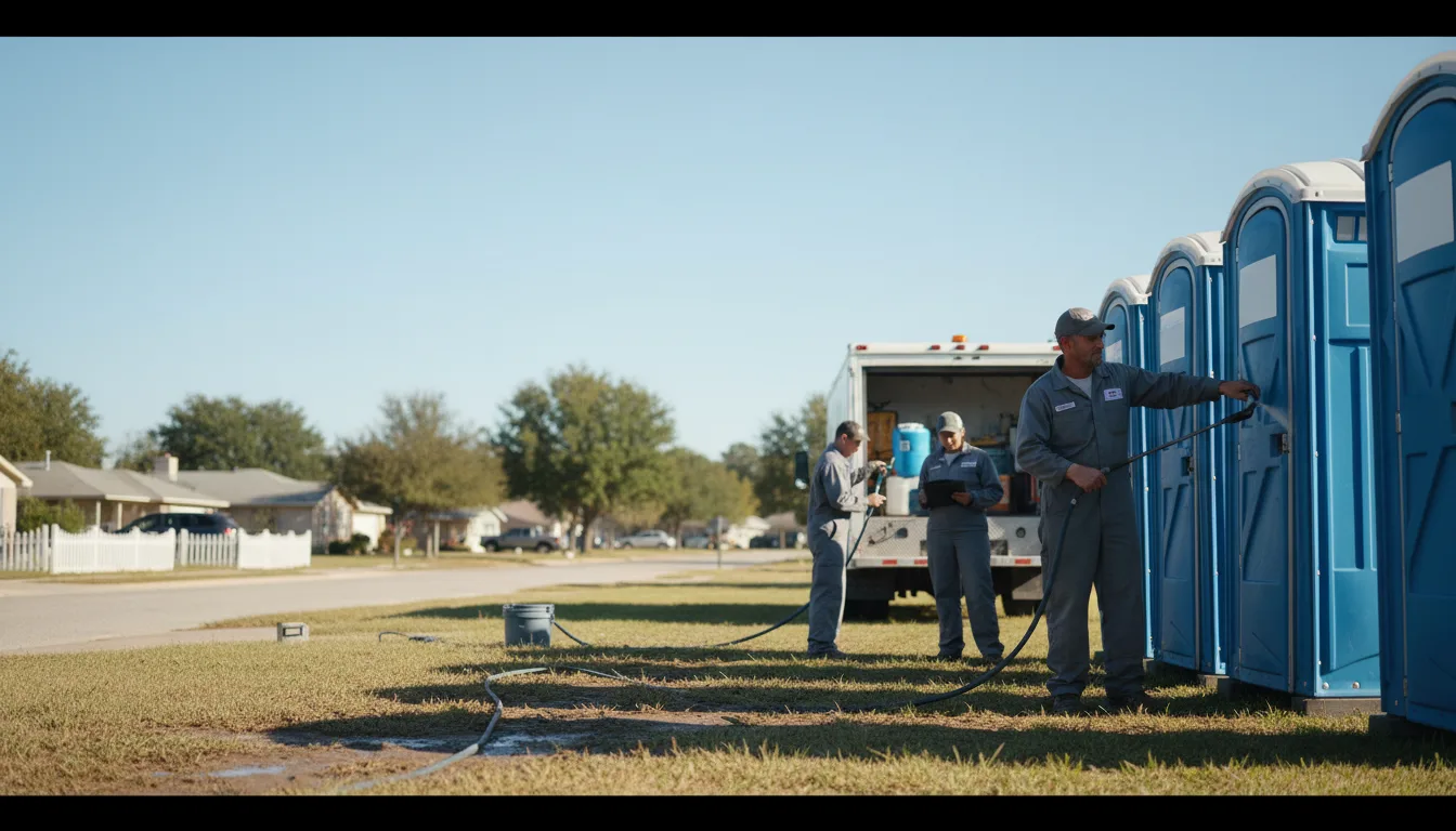 Long-Term Portable Toilet Rental in Gillham, AR near me